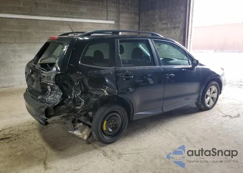 2015 Subaru Forester 2.5I z USA, uszkodzony, nr VIN JF2SJABC2FH828937